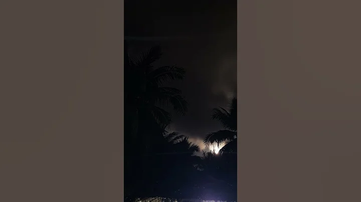 cloud, moon at night video Background - DayDayNews