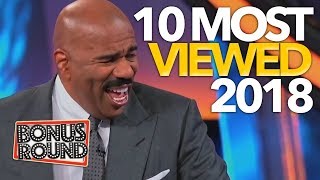 MOST VIEWED 2018 Family Feud Moments!