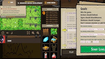 CodeCombat Behavior Driven Development Level 15 Game Development Tutorial with Answers in JavaScript
