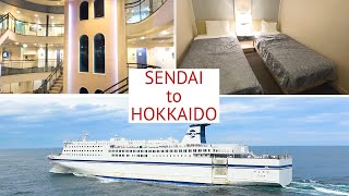 Taking a Cruise Ship Like Ferry in Japan from Sendai to Hokkaido