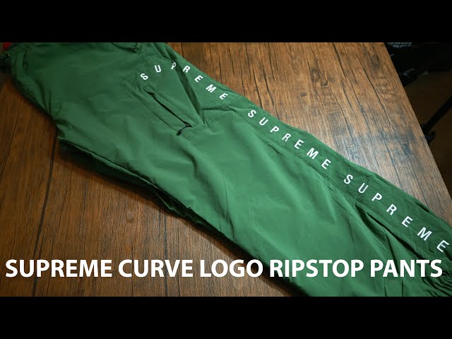 Supreme Curve Logo Ripstop Pants Unboxing (Week 6) Fall 2020