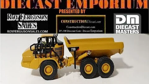 Diecast Masters Caterpillar 730 Articulated Dump Truck