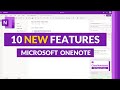 Microsoft OneNote New Features - Top 10 updates for 2021