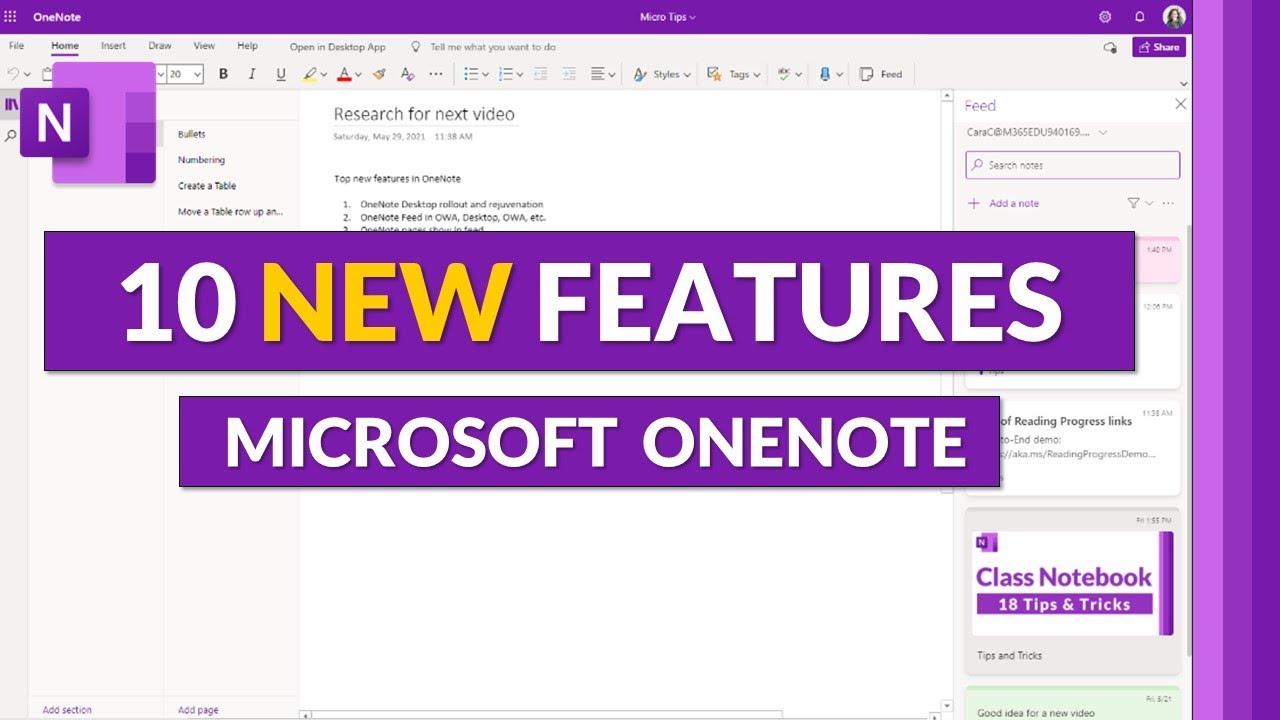 how to update onenote