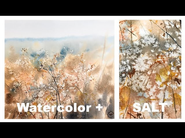 How to use Salt with Watercolor