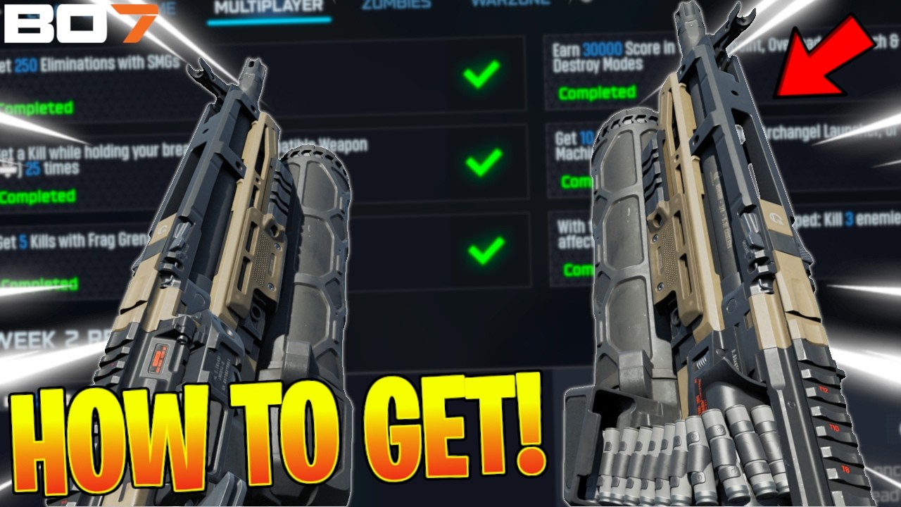 How to Unlock the XM325 Titan Wield in Black Ops 7! - Season 2