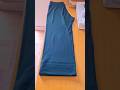 How to shorten pants without cutting them #sewing #sewingtutorial #craft #