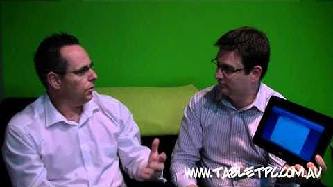 Motion Computing CL900 Windows 7 Touch Tablet PC - Interview with Brett Gross