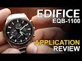 Casio Edifice EQB-1100 Slim line - Application review