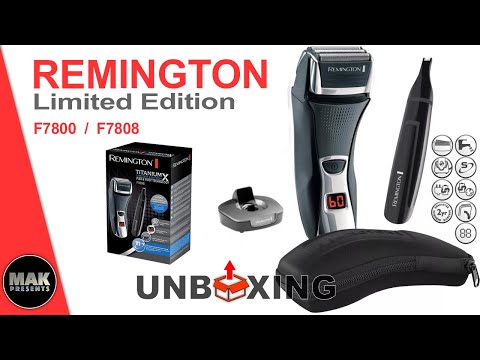 Remington  f7800 f7808 LIMITED EDITION Foil shaver, trimmer