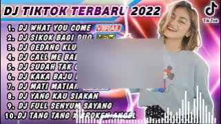 DJ TIKTOK TERBARU 2022 - DJ WHAT YOU COME X TEKI GAN PARGOY X DJ SIKOK BAGI DUO | REMIX TIKTOK FULL