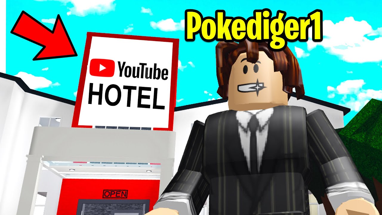 I Made A Fake Youtuber Hotel To Trap Youtubers Roblox Bloxburg