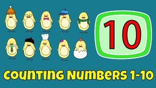 Counting Numbers | Numbers 110 lesson for children