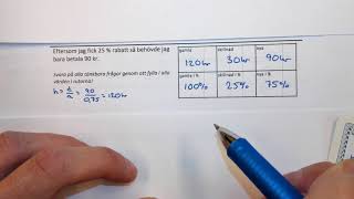 Procent Något Ökar Eller Minskar. Uppgift 10 Av 12.