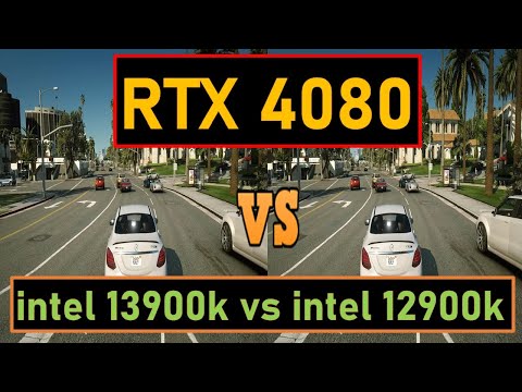 RTX 4080 benchmarks intel 13900K vs 12900K DDR5 RAM 5200MHz
