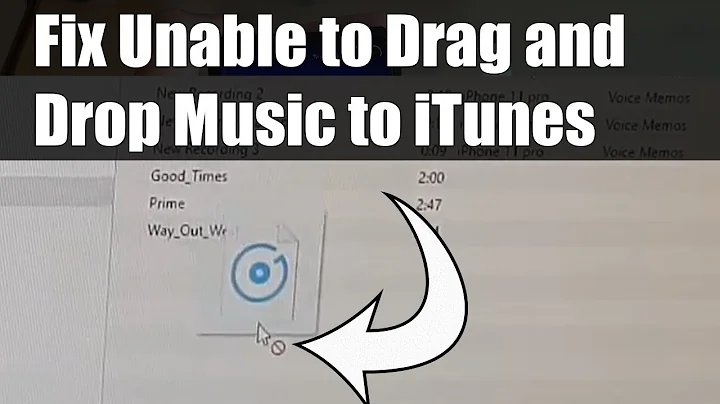 FIXED: Unable to Drag & Drop Music to iTunes and Transfer to iPhone