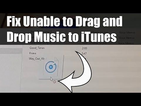 FIXED: Unable to Drag & Drop Music to iTunes and Transfer to iPhone