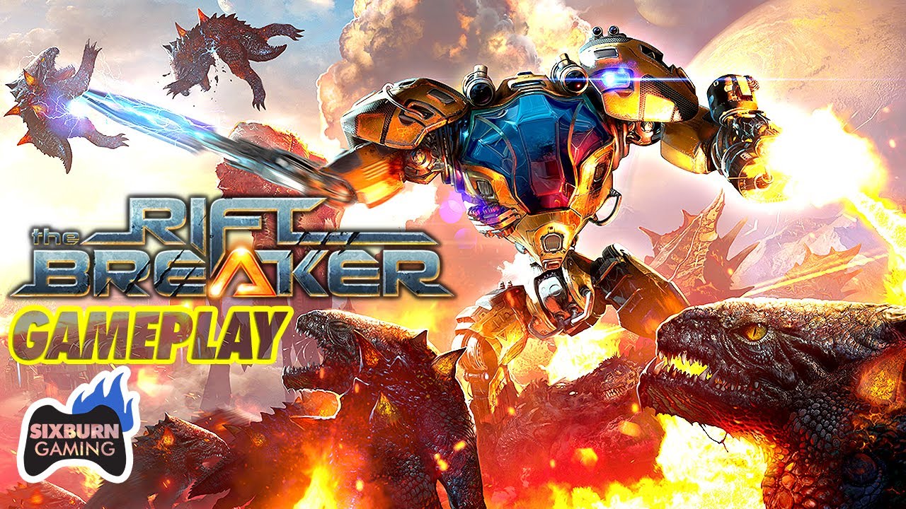 The Riftbreaker Gameplay. Mech vs Aliens Mercenaries Mod. Mechs vs Minions.