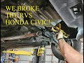 RVS Technology Honda Civic engine check