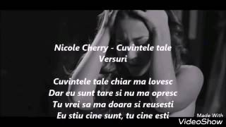 Nicole Cherry - Cuvintele tale - karaoke