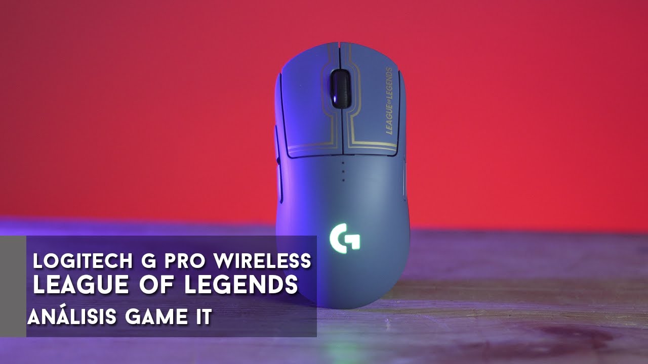 Logitech G Pro Wireless Gaming Mouse League of Legends Edition - 910-006451  