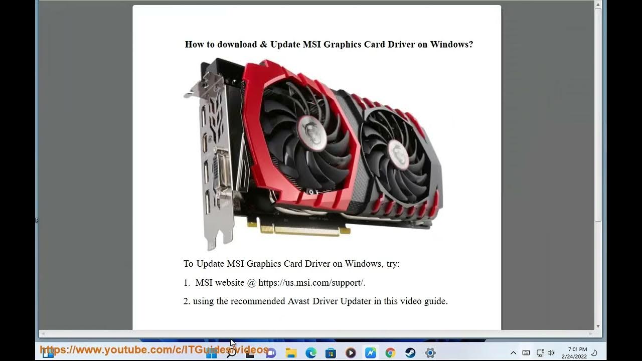 Msi geforce gtx драйвера