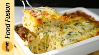 Pesto Lasagna Recipe by Food Fusion