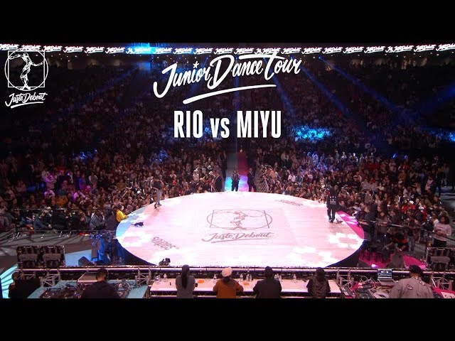 Junior Dance Tour Final - Juste Debout 2018 - Rio vs Miyu class=