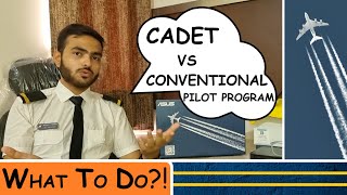 Cadet vs Conventional Pilot Program | What should you choose? #aviation #pilot
