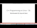 C++ Programming on Linux - Multithread SSH Application