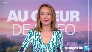 Stéphanie Antoine présente Au Cœur de l'Info le 14 mai 2024 sur France 24