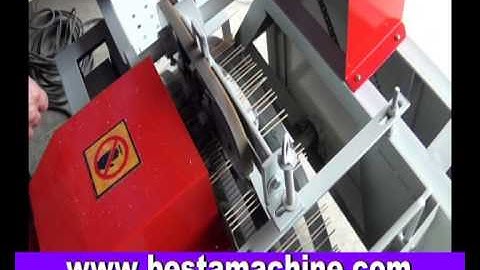 BXJ-3 BBQ STICK SHARPENING MACHINE VIDEO, BAMBOO SKEWER MACHINE