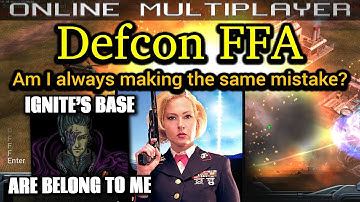 Defcon FFA - Super Weapon General - Pro Rules | C&C Generals Zero Hour | No Commentary