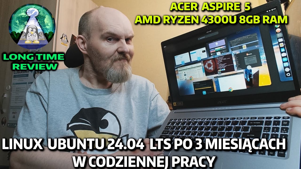 Long time  REVIEW - jestem ZADOWOLONYM użytkownikiem Linux Ubuntu 24.04 LTS  i trochę bieda homelab