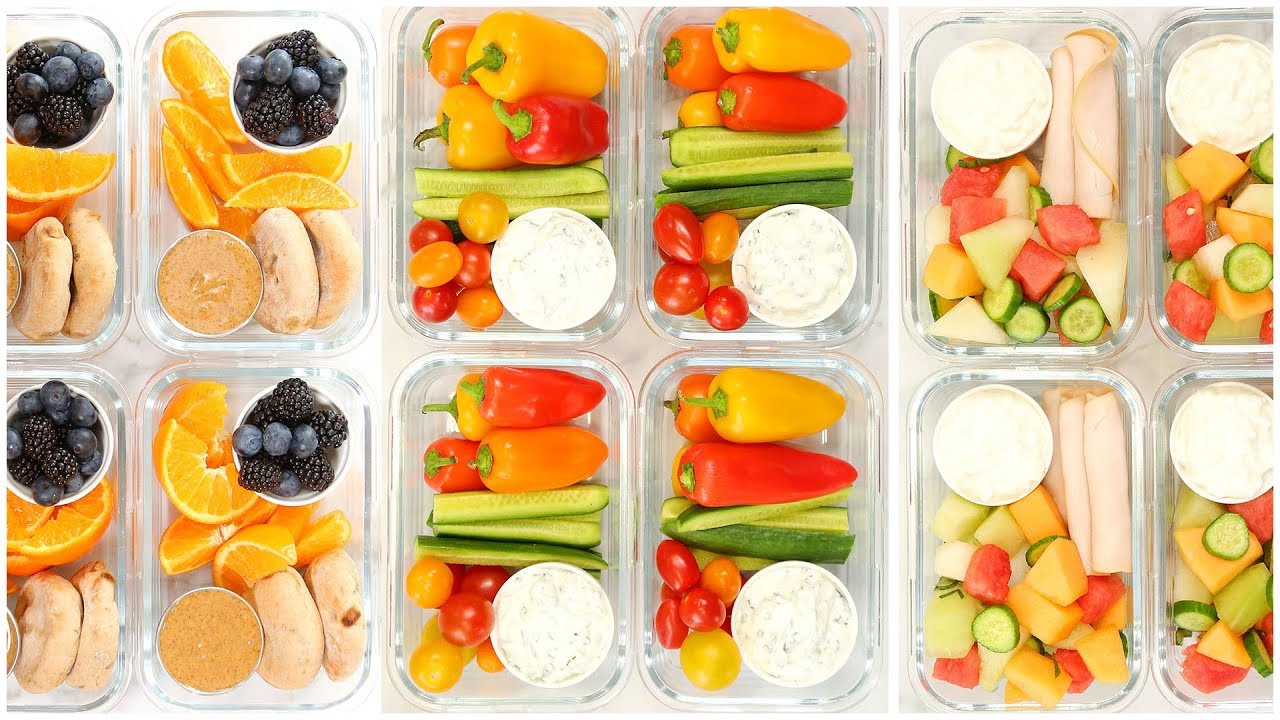 Healthy Meal Prep Snack Boxes