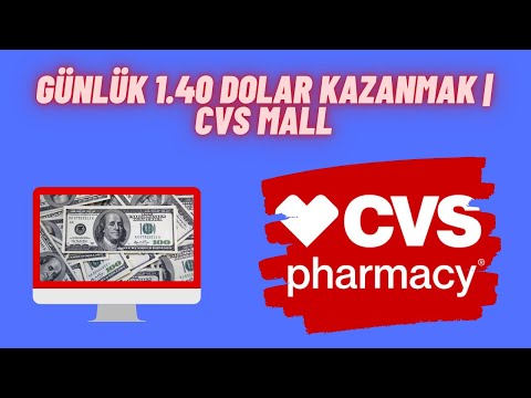 Günlük 1.40 Dolar Kazanmak | Cvs Mall ile Para Kazan | İnternetten Para Kazanmak 2023