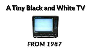 A Tiny Tv From 1987 The Fisher Price Pxl 2000 Tv
