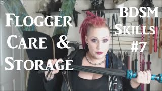 Learn Flogger Care & Storage 📦 - BDSM Skills Ep #7 Floggers 3.1 Tutorial Learn Flogger Care & Storage 📦 - BDSM Skills Ep #7 Floggers 3.1 Tutorial