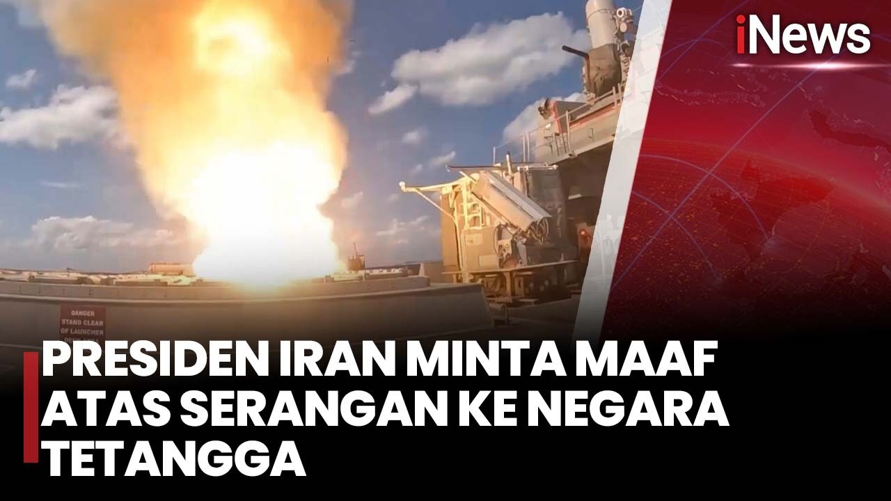 [FULL] Presiden Iran Minta Maaf atas Serangan ke Negara Tetangga | iNews Room 7/3