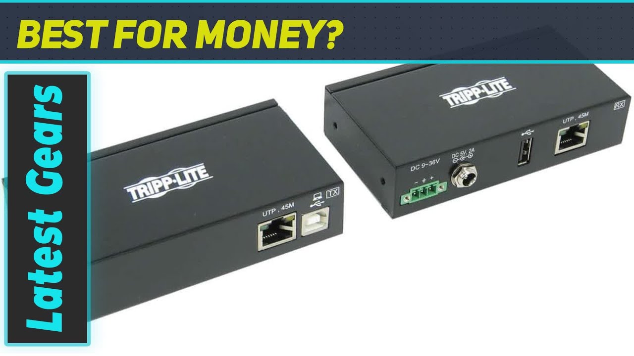 Tripp Lite 1 Port Industrial USB Over Cat6 Extender: Enhance Your USB Connectivity!