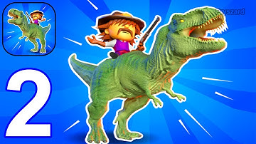 Dino Commander - Gameplay Walkthrough Part 2 Dino War Army Commander (iOS, Android)