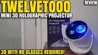 3D With No Gles Required Twelvetooo Mini 3D Holographic Projector Review