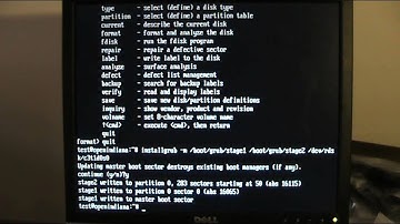 ZFS and OI - Part 4 - Mirroring the boot drive