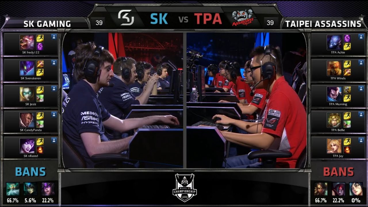 S4 Worlds Group Stage SK vs TPA (Group B) Highlights