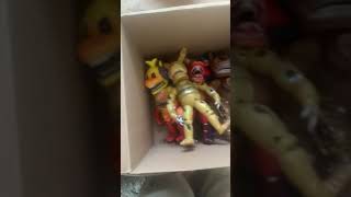 Amazon FNAF bootlegs action Figure set five nights at Freddie s Freddy toys review