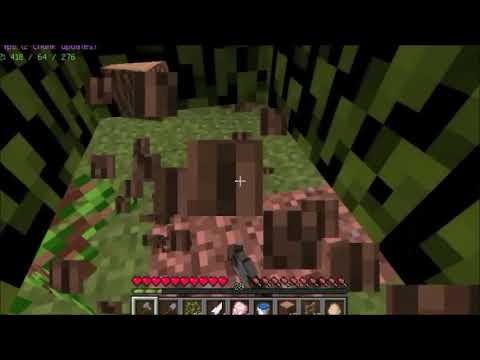 マイクラ　３８　とらわれの世界　２２　鉱石じゃまなので撤去 - YouTube