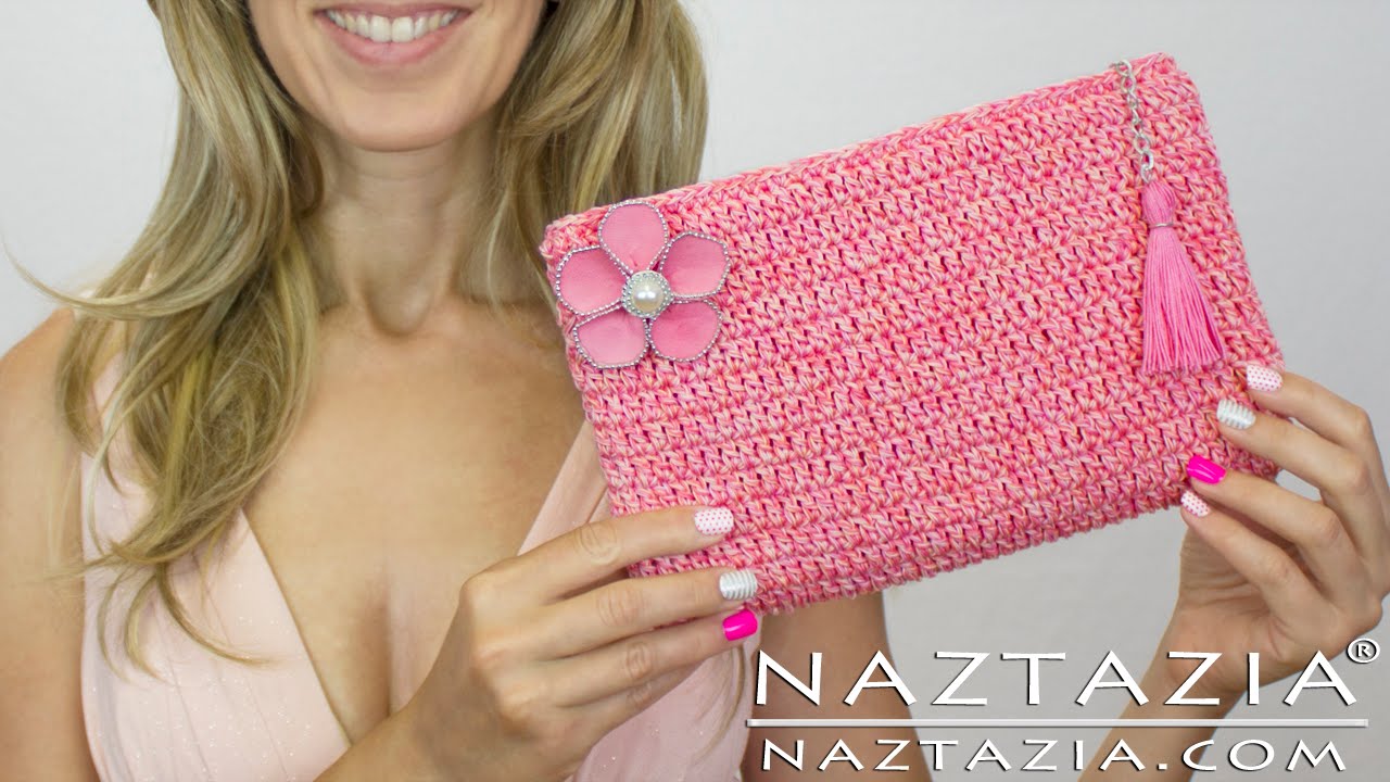 How to Crochet Handbag Handles - Naztazia ®