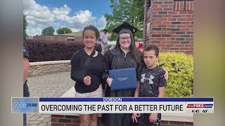 Dobson woman overcoming past for a better future