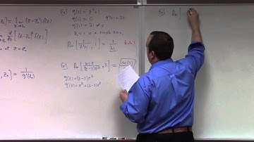Complex Analysis: Lecture 31: Cauchy