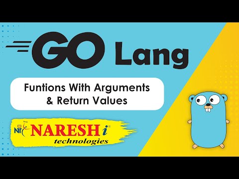 Functions With Arguments & Return Values in #golang | Go Programming Tutorial | Naresh IT